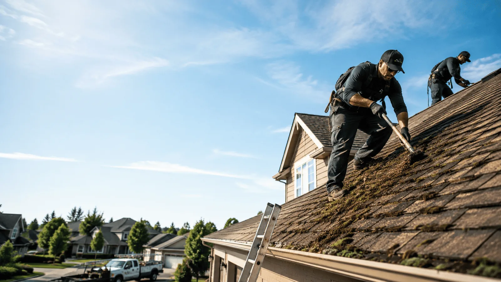 Roof Moss Removal in Cairo, NE near me